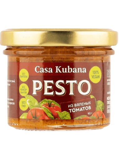 Соус песто из вяленых томатов Casa Kubana 90 гр