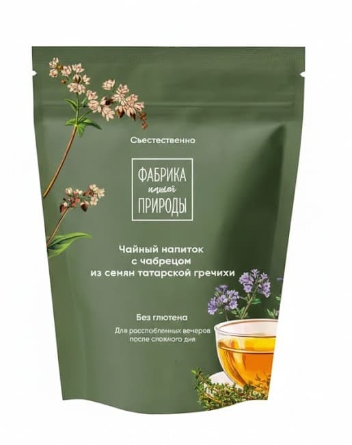 ФАБРИКА ПРИРОДЫ Напиток чайный гречишный с чабрецом 45 гр.