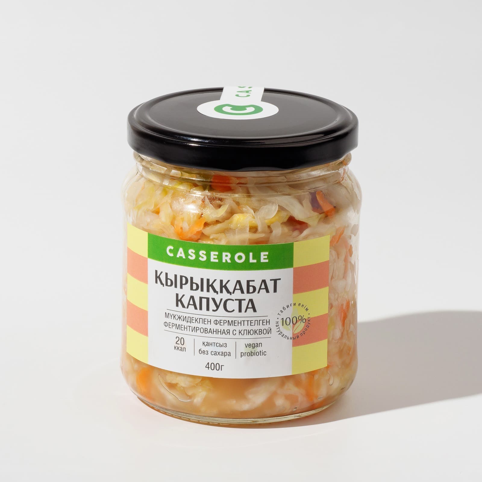 DrFood Casserole Капуста ферментированная с клюквой 400 гр.