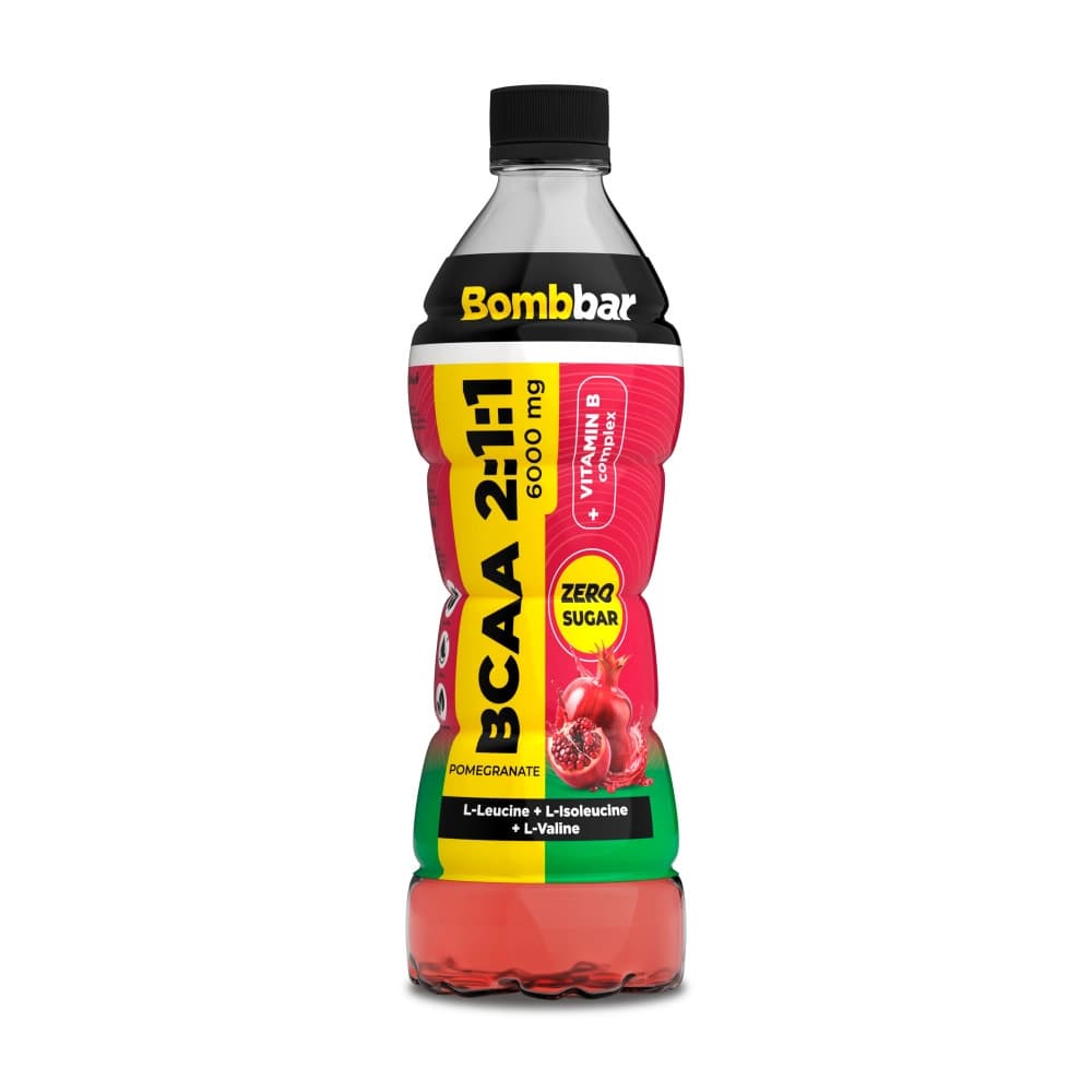 BOMBBAR Напиток BCAA Гранат бутылка 500 мл.