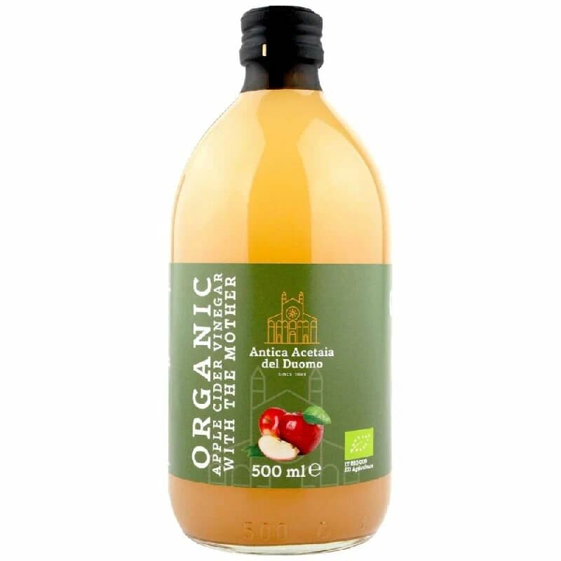 ANTICA ACETAIA DEL DUO Уксус яблочный натуральный нефильтрованный 500 мл.