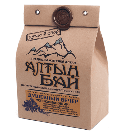 Алтын Бай Чай "Душевный вечер" 100 гр.