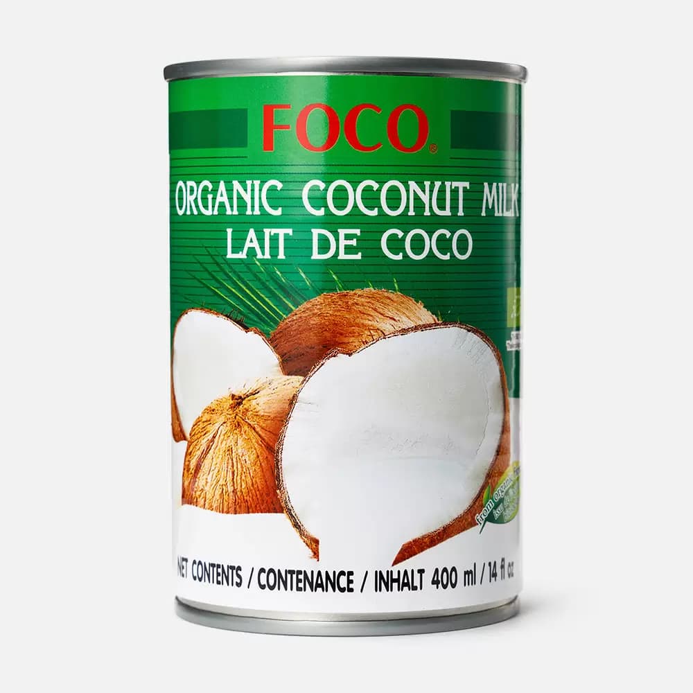 Органическое кокосовое молоко FOCO  (10-12%) 400мл