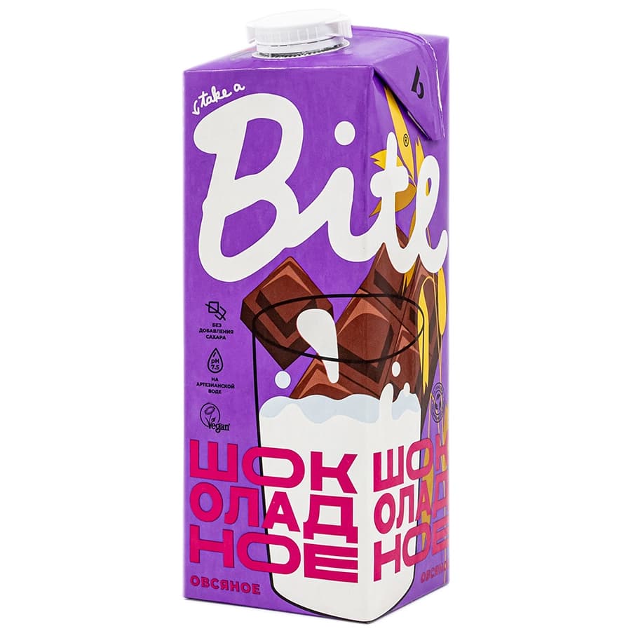 Bite Молоко растительное "Шоколадное" 1л.