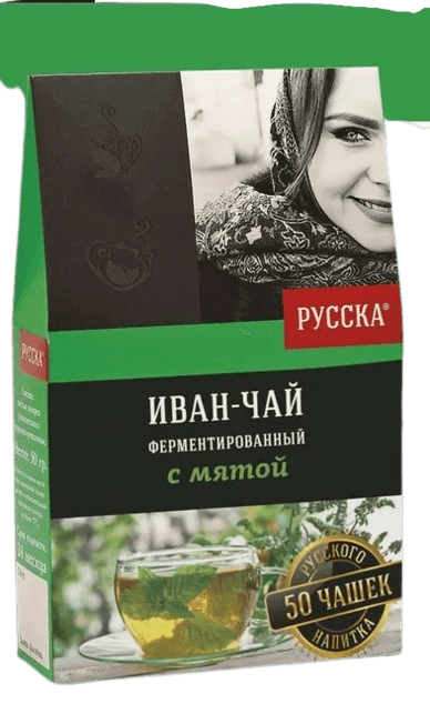 Иван-чай ферментированный с мятой "РУССКА" 50гр.