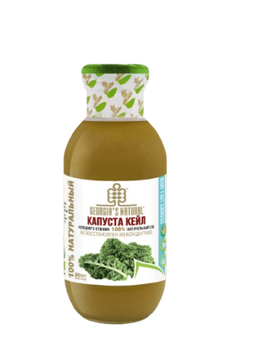 ORGANIC GEORGIAS NATURAL Сок из капусты кейл 300 мл.