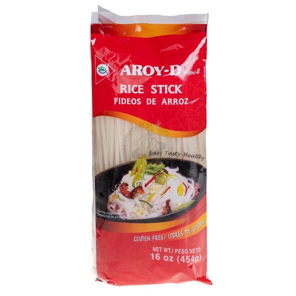 Рисовая лапша 3 мм AROY-D 454 гр